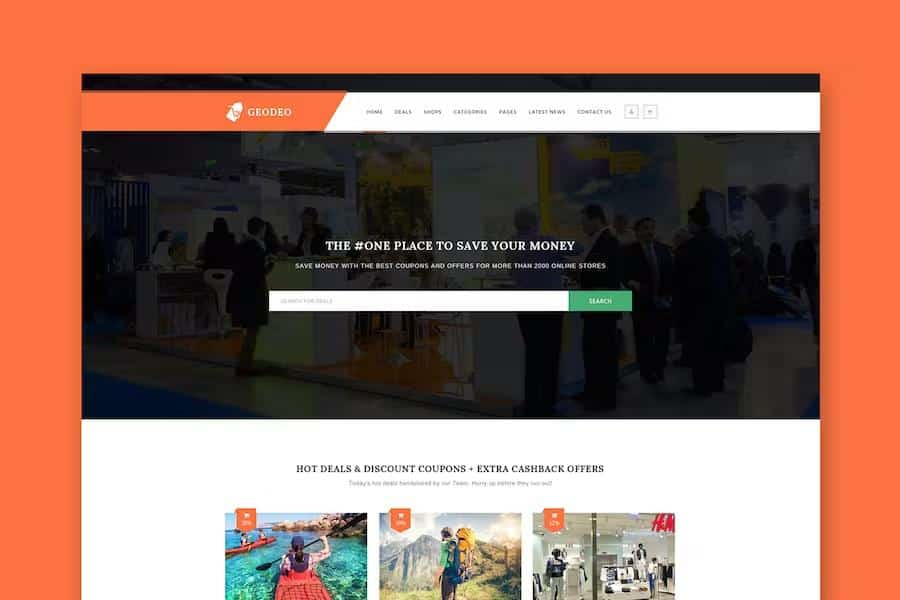 GEODEO – COUPON & DEALS HTML TEMPLATE